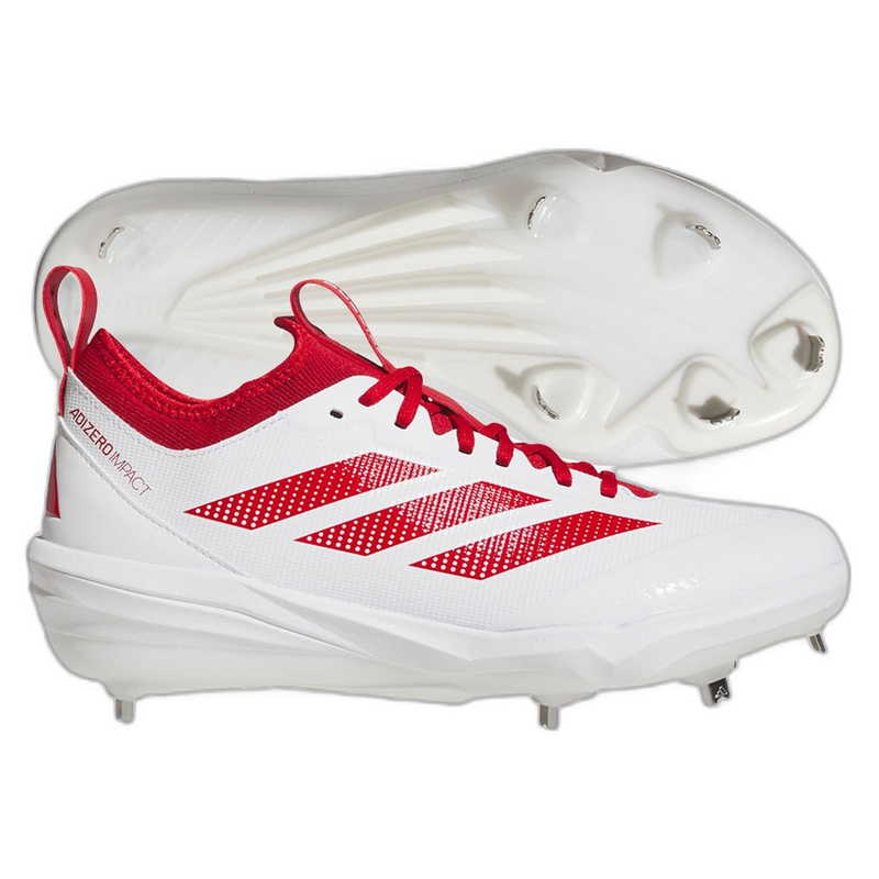 adidas Mens Adizero Impact 2.0 Metal Baseball Cleats
